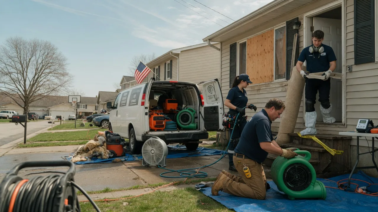 Water Damage Restoration in Green Mountain, NC near me